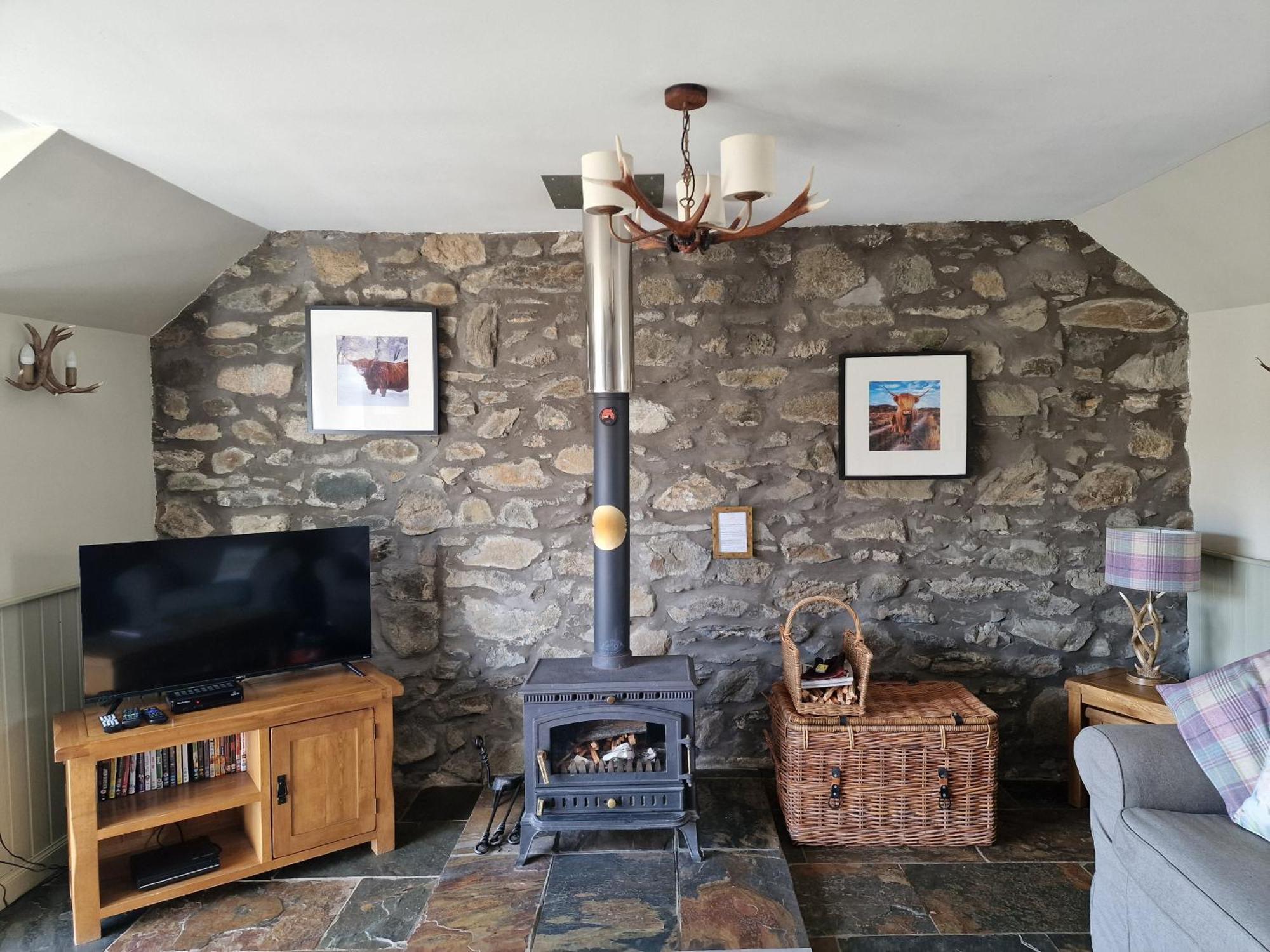 Dalnoid Cottages & Treehouses Nr Glenshee Bagian luar foto
